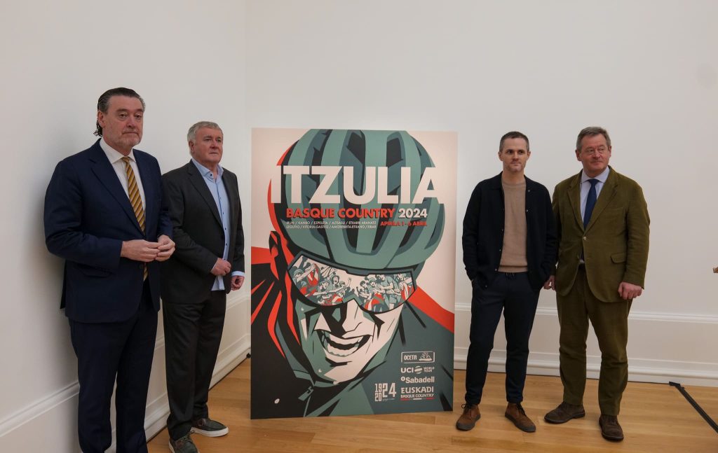 El Artista Joseba Larratxe Es El Autor Del Cartel Oficial De La Itzulia